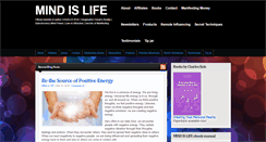 Desktop Screenshot of mindislife.com
